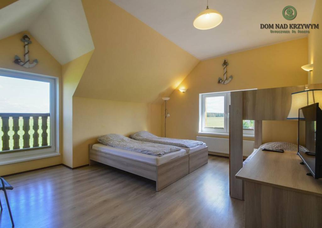 Dom Nad Krzywym - Prywatna Plaza, 2 Boiska, Sauna, Plac Zabaw Krzywe Kültér fotó