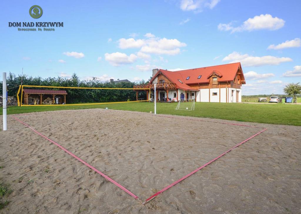 Dom Nad Krzywym - Prywatna Plaza, 2 Boiska, Sauna, Plac Zabaw Krzywe Kültér fotó