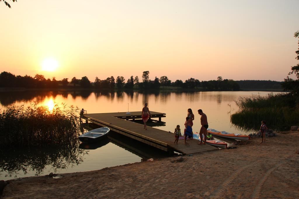 Dom Nad Krzywym - Prywatna Plaza, 2 Boiska, Sauna, Plac Zabaw Krzywe Kültér fotó