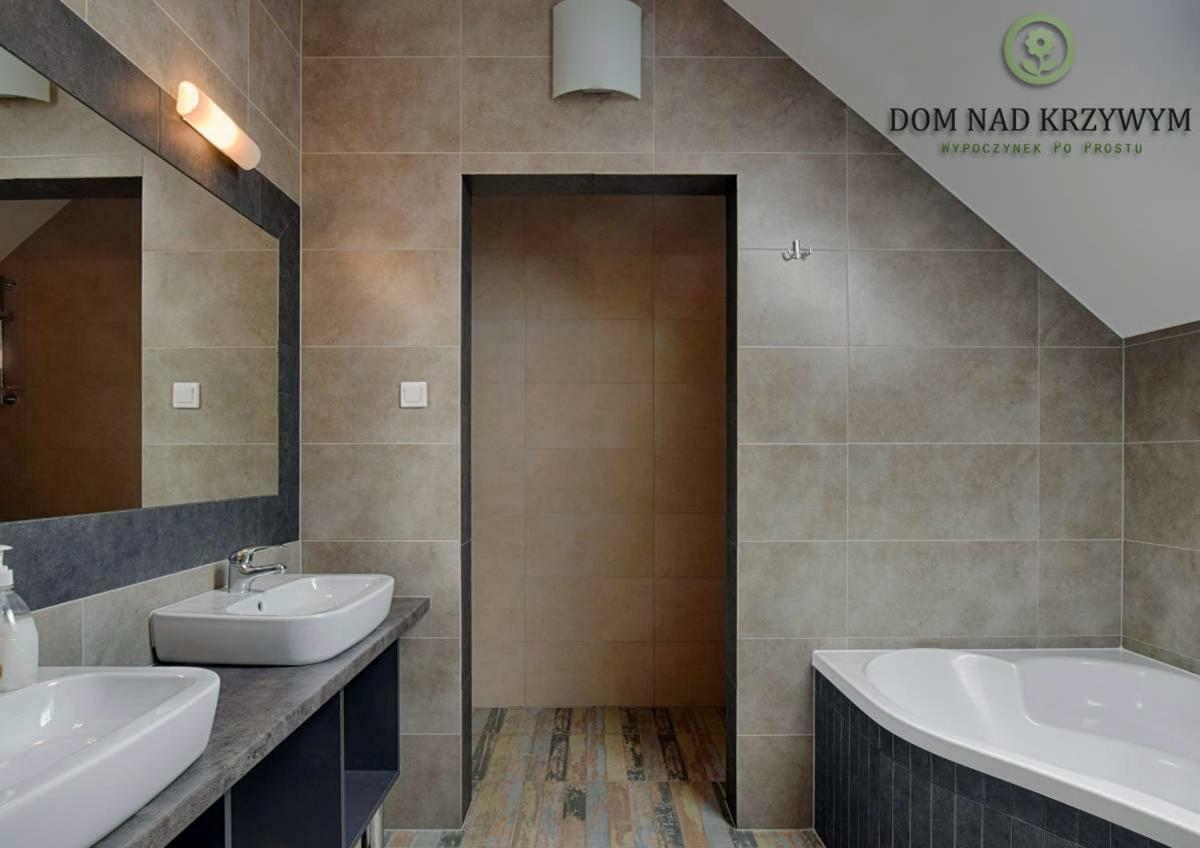 Dom Nad Krzywym - Prywatna Plaza, 2 Boiska, Sauna, Plac Zabaw Krzywe Kültér fotó