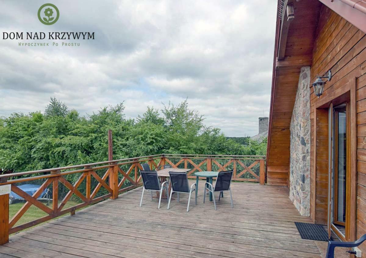 Dom Nad Krzywym - Prywatna Plaza, 2 Boiska, Sauna, Plac Zabaw Krzywe Kültér fotó